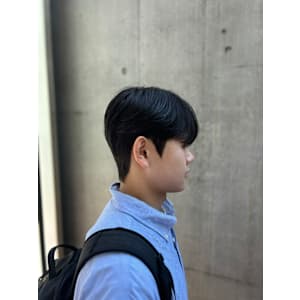 韓国風ダウンパーマ 韓国ヘア 原宿 表参道 メンズカット