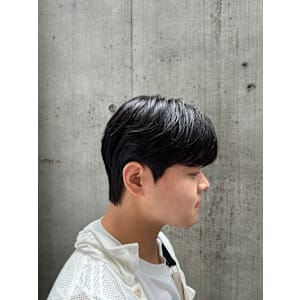 韓国風ダウンパーマ 韓国スタイル メンズカット 原宿 表参道