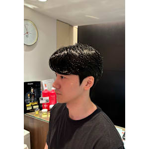 韓国風カルマパーマ×韓国風ダウンパーマ メンズカット 表参道