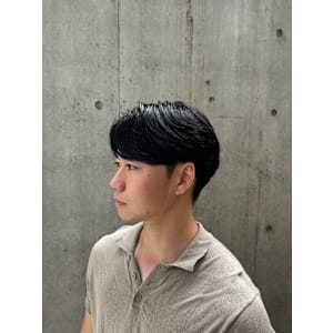 韓国風カルマパーマ 韓国スタイル メンズカット 原宿 表参道