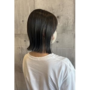 オリーブアッシュ/ボブスタイル