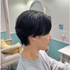 #センターパート×カルマパーマ