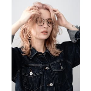 ハイトーンミディアム/ダブルカラー/ケアブリーチ