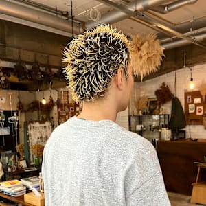 ピンパーマでかけるナチュラルスパイキーショート