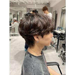 【シャドウパーマ】マッシュ/メンズパーマ/メンズカット/池袋