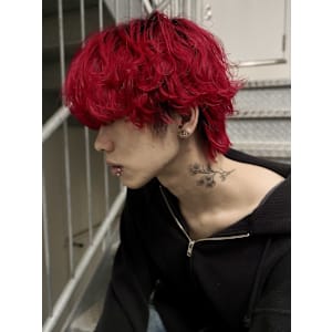 マッシュウルフ×レッドカラー