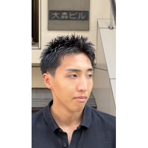 スパイキーショート　ザクザクショート　メンズ短髪