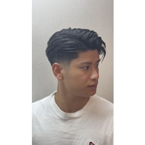 ハーフバック　ローフェード　ビジネススタイル