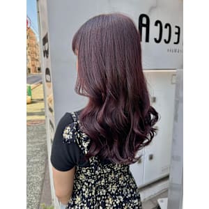 ピンクブラウンイルミナカラー