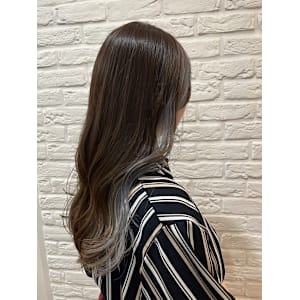 インナーカラー/ロングレイヤー