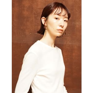 切りっぱなしボブ