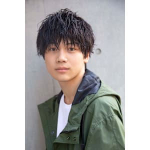 【小久保style】メンズカットツーブロックツイストウルフ