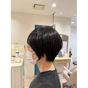 スッキリ丸みショート