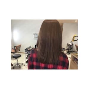 hair pinカットカラートリートメント
