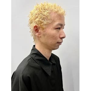 イージードリル　ドリルパーマ　抜きっぱなしブロンド　ブリーチ