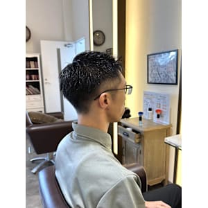 刈り上げメンズショート