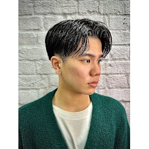 大人ビジネス73パートスタイル【理容室/メンズパーマ