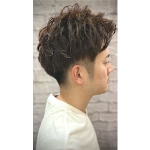 清潔感にこだわった大人アップバング！【理容室】