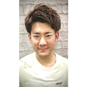 清潔感にこだわった大人アップバング！【理容室】