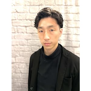 セットしやすい感動パーマ【床屋】【理容室】