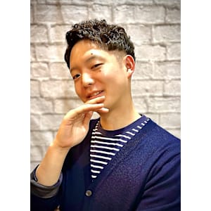 デザインショートパーマ【理容室】【床屋】