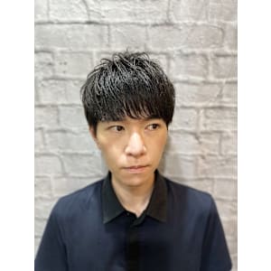 ビジネスマン×ナチュラルバング【理容室/完全個室】