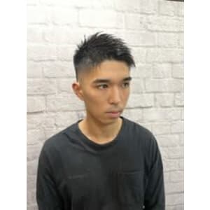 大人ショート×フェード【理容室】