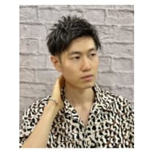 ショートビジネスアップバング【メンズヘアサロン】