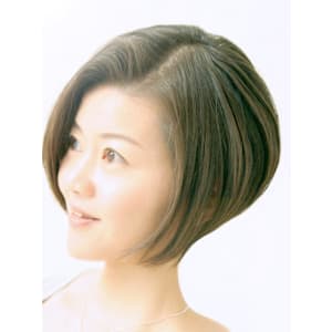 くせ毛カット ショートボブ iNOAカラー 