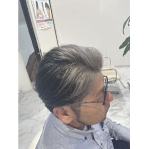 シルバー＆アップバング - HEARTS hair's五日市店【ハーツヘアーズイツカイチテン】掲載中