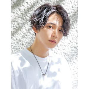 【小久保style】メンズカットツーブロックツイストウルフ