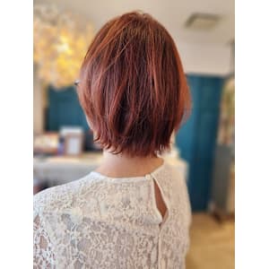 オレンジ×クビレボブ