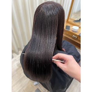 光に好かれるようなツヤ髪