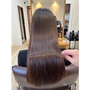 ツヤ髪ラベンダー