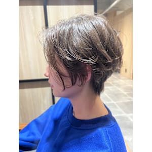 【sourire南大分】ニュアンスパーマ×ショートボブ