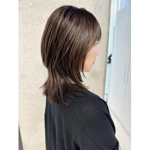 髪質改善ストレート/40代50代/伸ばしやすい大人ウルフ - sweep 平尾【スウィープ　ヒラオ】掲載中