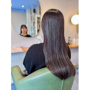 #フェミニンロング　#ツヤロング　#髪質改善