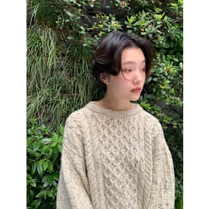 大人ショート/ニュアンスパーマ/20代30代/代官山/中目黒