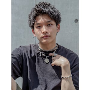 【小久保style】メンズカットツーブロックツイストウルフ