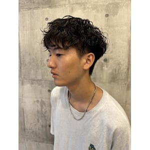 メンズパーマスタイル