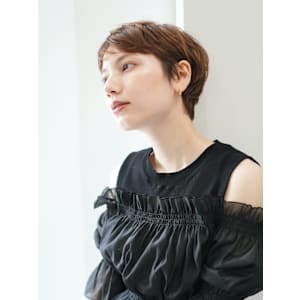 40代50代小顔黒髪ネビージュボブルフワンレンショート - INCEPTION  GINZA 銀座【インセプション】掲載中