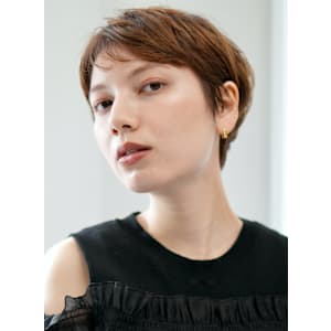 40代50代小顔黒髪ネビージュボブルフワンレンショート - INCEPTION  GINZA 銀座【インセプション】掲載中