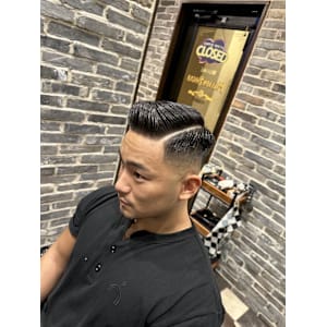 サイドパート/barber