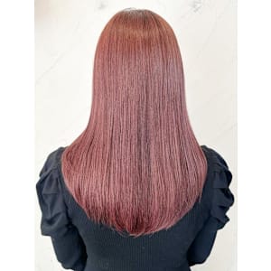 【Reir_下北沢】*ロング＋秋色ピンクベージュ*