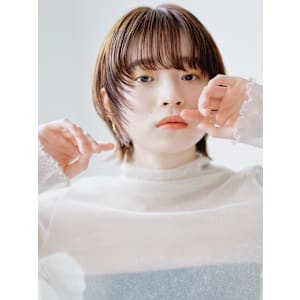 ショートレイヤー/ハイトーン/髪質改善