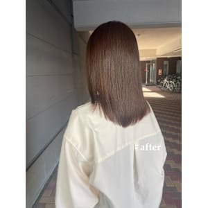 『カット/髪質改善カラー』