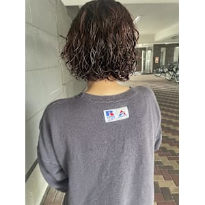 『カット/カラー/ナチュラルパーマ』