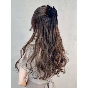 グレーベージュレイヤーロング_ba525781