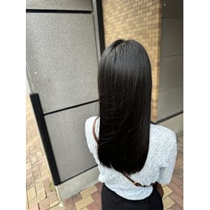 ロング　髪質改善トリートメント　美還元トリートメント