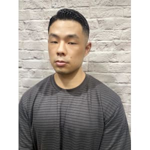 スキンフェード/サイドパート/七三分け/ビジネス